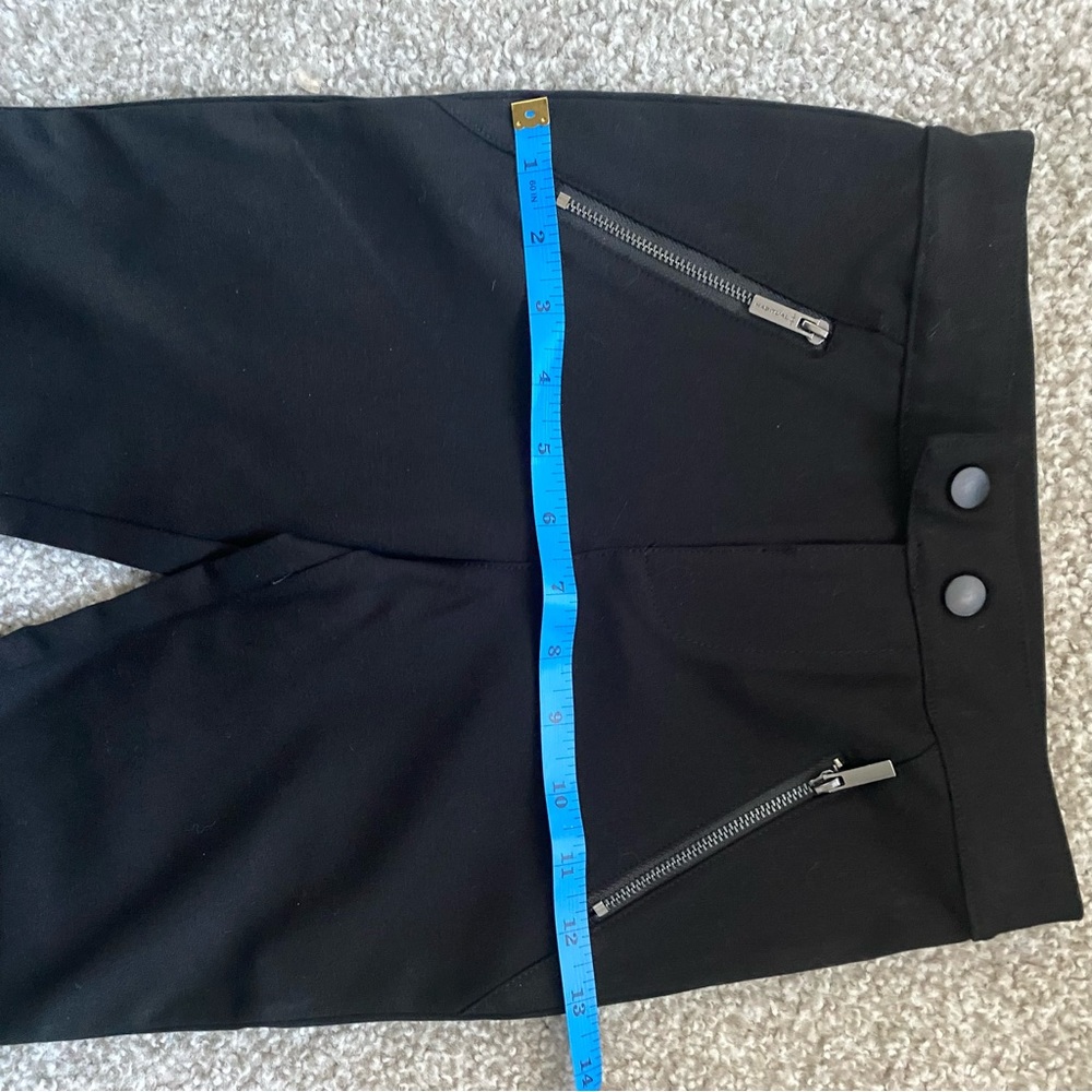 HABITUAL Black Stretch Skinny Carson Ponte Pants SIZE 7-8 - Picture 5 of 11